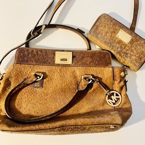 Michael Kors Ostrich Bag